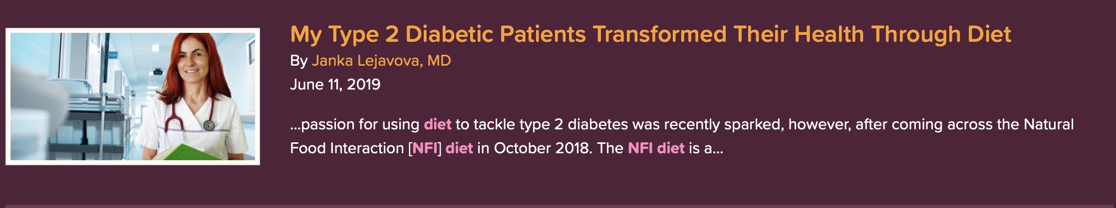 My Type 2 Diabetic Patients Transformed Their Health Through Diet